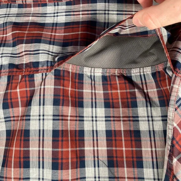 Croft & Barrow Quick Dry Shirt Mens XL Plaid Vent Fishing Hiking - Picture 9 of 9